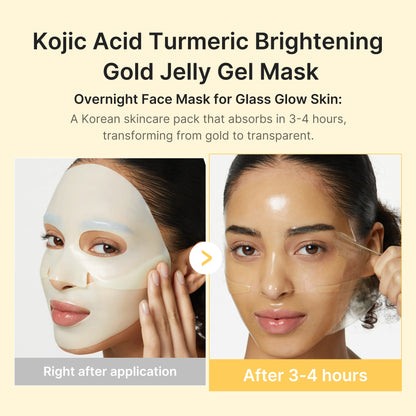Kojic Acid Turmeric Gold Jelly Gel Mask